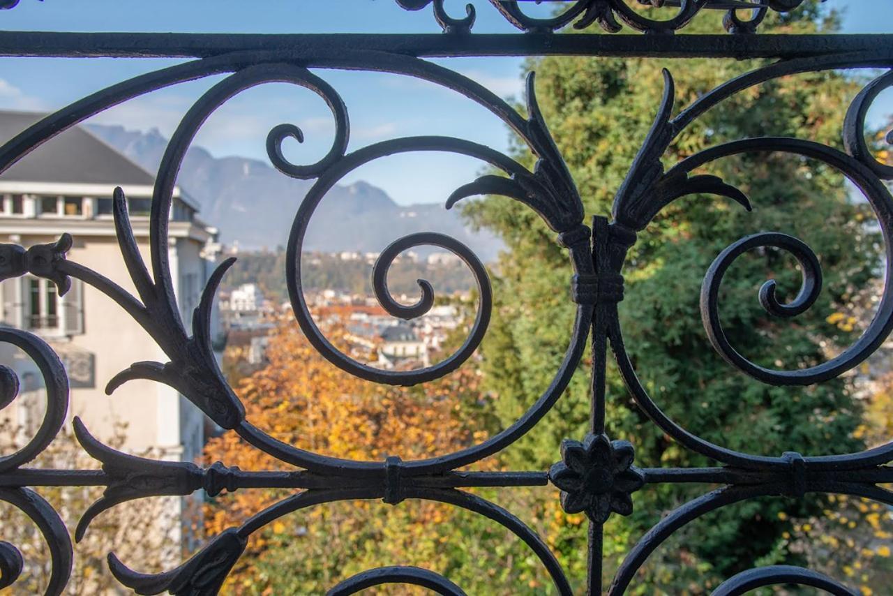 Hotel Gallia Aix-les-Bains Bagian luar foto